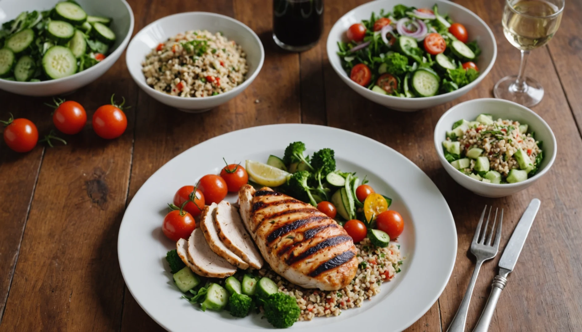 menu pour rééquilibrage alimentaire